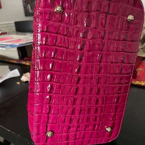 Brahmin Amelia La Scala Bucket bag- Fuchsia - Picture 2 of 5